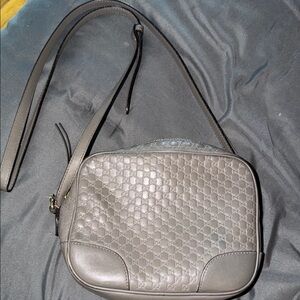 Gucci Dark Gray Crossbody Bag